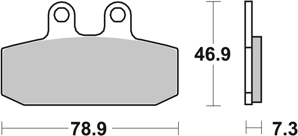 Ms Scooter Maxi Sintered Brake Pads, 1, nordicamoto.ro