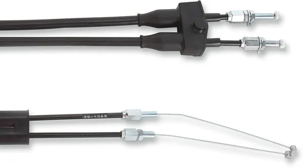 MOOSE RACING Black Vinyl Throttle Cable Black, 3, nordicamoto.ro