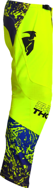 Pantaloni Copii Thor Sector Atlas Acid/Black-1