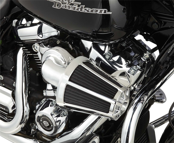 Monster Sucker Air Cleaner Kit With Cover Silver, 4, nordicamoto.ro