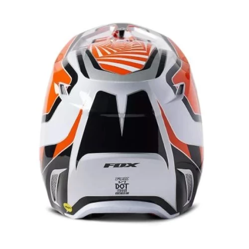 Casca Copii Fox V1 Goat DOT/ECE Portocaliu YL, 5, nordicamoto.ro