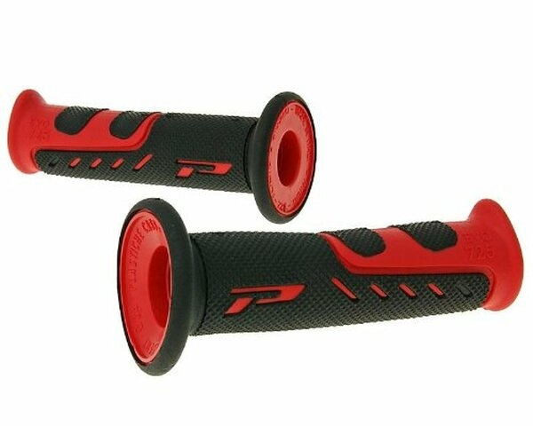 725 Road Grips Black, Red, 1, nordicamoto.ro