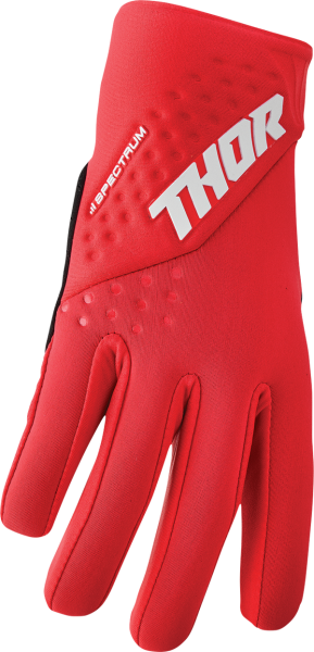 Spectrum Cold Weather Gloves Red -1