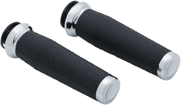 Thresher Handlebar Grips Black, 1, nordicamoto.ro