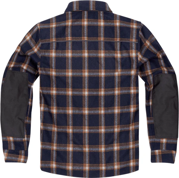 Upstate Riding Flannel Shirt Orange M, 10, nordicamoto.ro