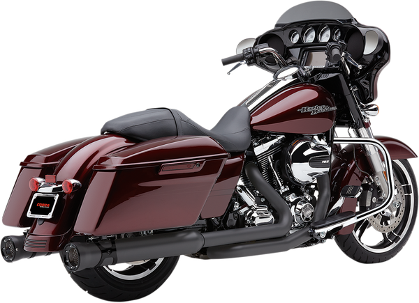 Race Pro Slip-on Mufflers Black, 1, nordicamoto.ro