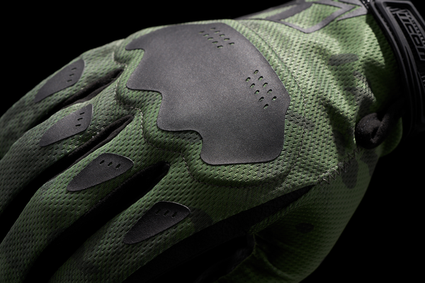 Hooligan Ce Gloves Green, Black -2