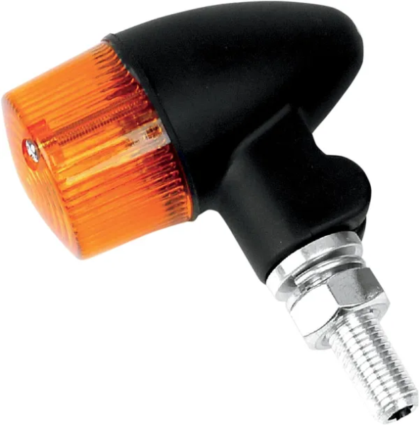 Aluminum Body Marker Lights Matte, Black, 1, nordicamoto.ro