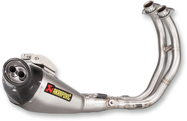 Sistem complet de evacuare Akrapovic Racing Yamaha YZF-R6 din titan - S-Y6R9-APT-0