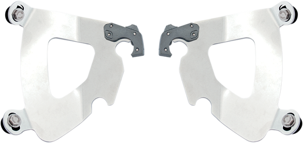 Gauntlet Fairing Trigger-lock Plate Only Kit Polished, 1, nordicamoto.ro