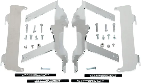 MOOSE RACING Radiator Braces Aluminum 