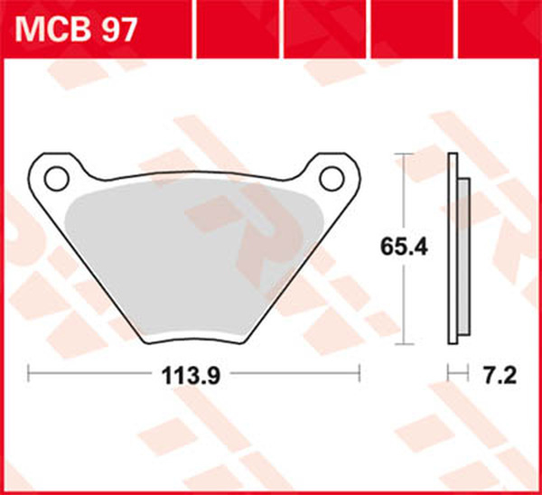 Plăcuțe de frână ceramice universale, 3, nordicamoto.ro