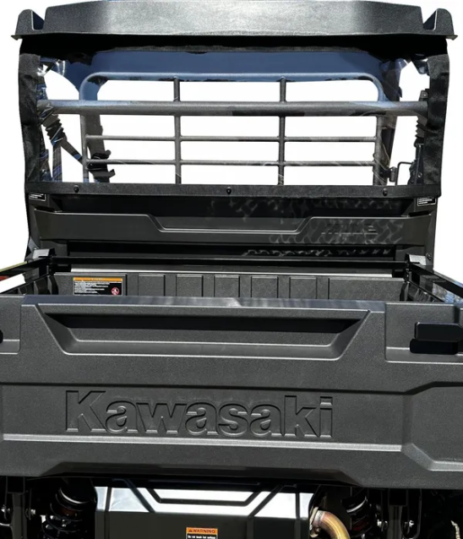 Utv Rear Windscreen Black -0