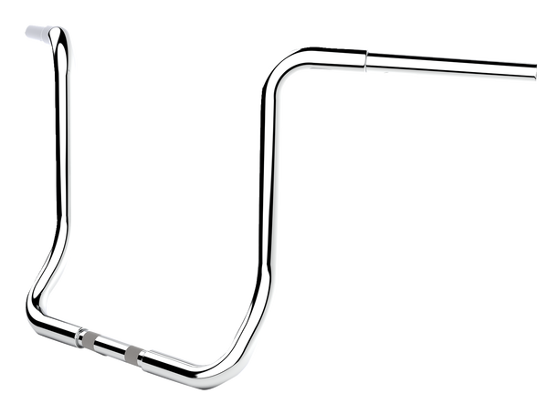 Twin Round Handlebar Silver, 1, nordicamoto.ro