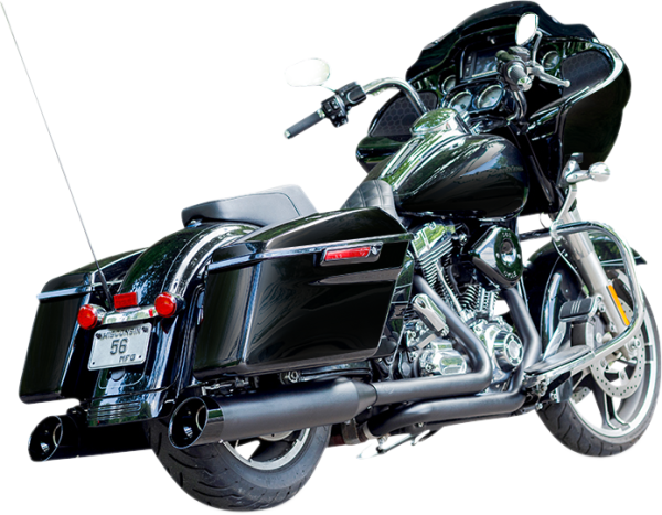 4-1/2(r) Mk45 Cutlass Performance Mufflers Black, 1, nordicamoto.ro