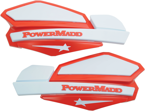 Star Series Handguards Red, White, 1, nordicamoto.ro