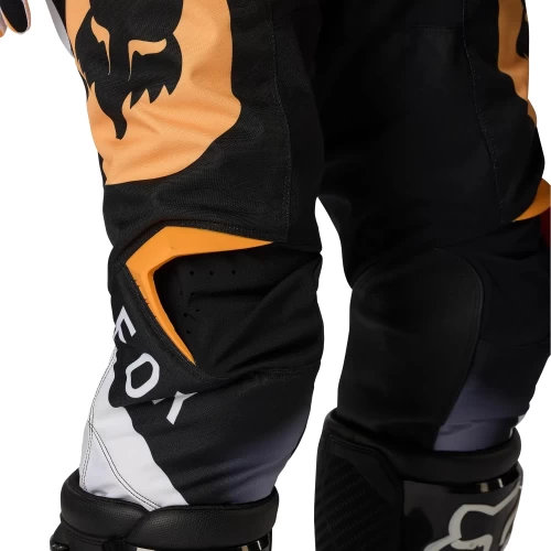 Pantaloni Fox MX-180 Noble Negru/Alb 44, 5, nordicamoto.ro