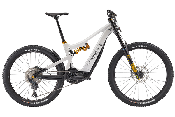 Tazer Mx Carbon E-bike - Pro Build White L/XL-1