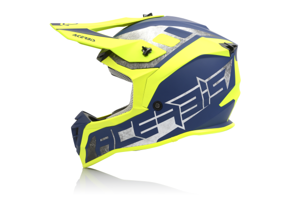 Casca Acerbis Linear Yellow/Blue-1