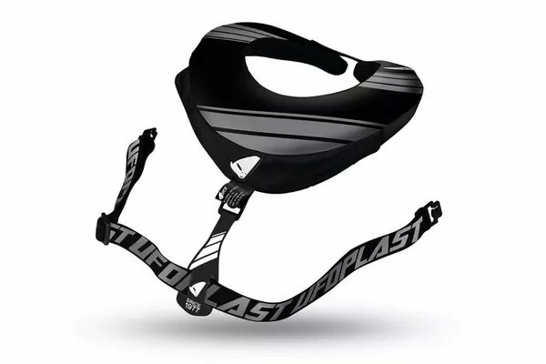 Bulldog Oversize Neck Support Black, Gray -0
