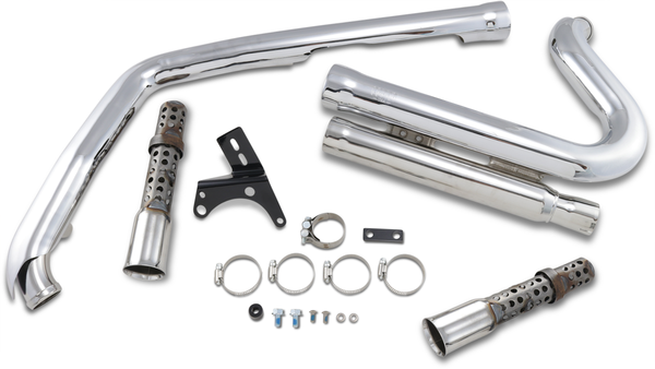 Speedster 909 Exhaust System Chrome, 1, nordicamoto.ro
