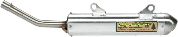Nature Friendly Spark Arrestor Silencer Brushed-0