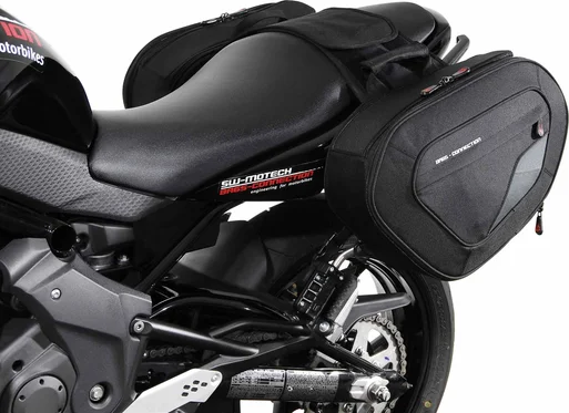 Blaze Saddlebag Set Black, Gray, 2, nordicamoto.ro