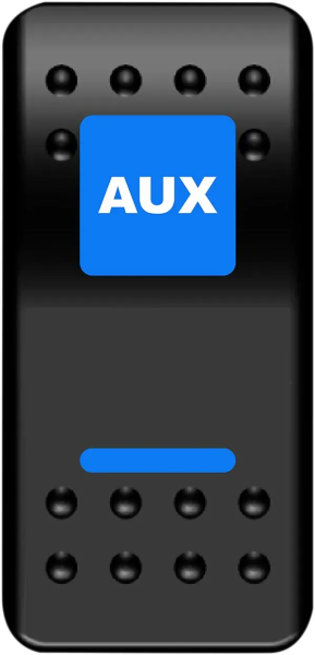 Rocker Switch Black -0