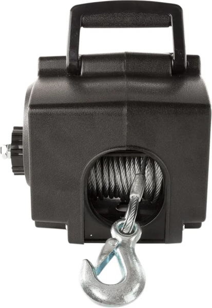 Portable Electric Winch Black-1