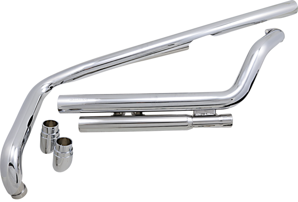 Speedster Slashdown Exhaust System Chrome, 1, nordicamoto.ro