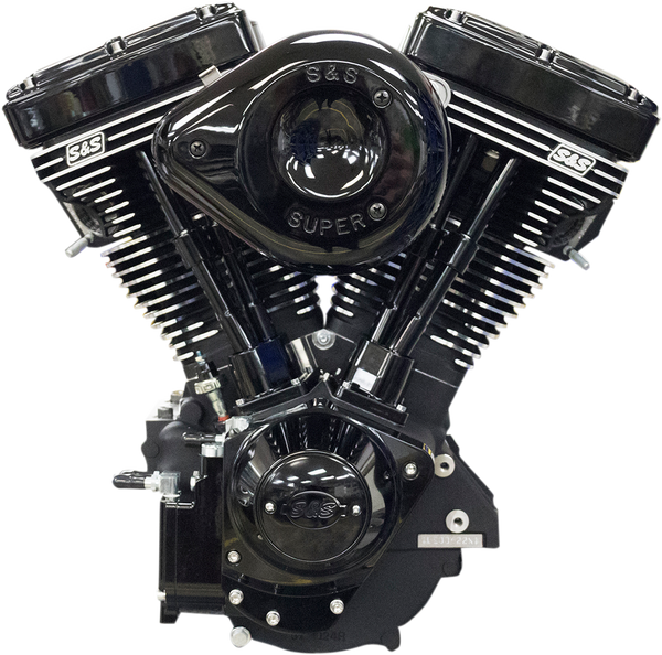 V124 Black Edition Complete Assembled Engine Black, 3, nordicamoto.ro