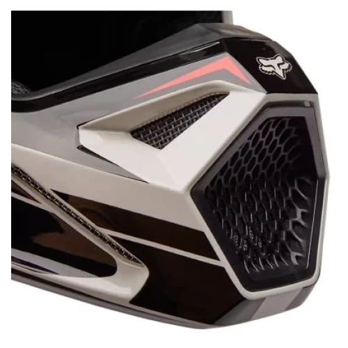 Casca Copii Fox V1 Goat Strafer Negru YL, 7, nordicamoto.ro