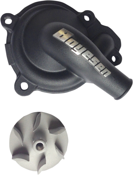 Supercooler Water Pump Cover And Impeller Kit Black, 1, nordicamoto.ro