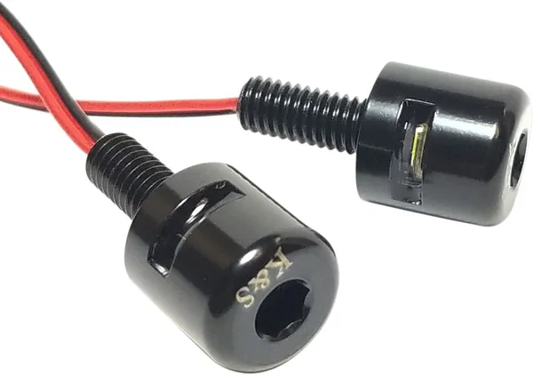 Led License Plate Mounting Bolts White-0