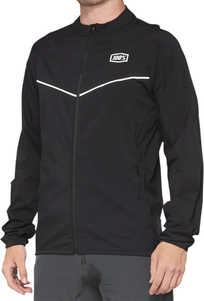 Jacheta MTB 100% Windbreaker Corridor Black-2