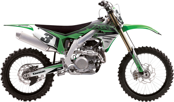 Evo Graphics Kit Black, Green, 1, nordicamoto.ro