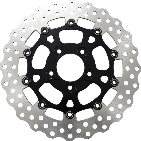 Two-piece Brake Rotor Black, 2, nordicamoto.ro