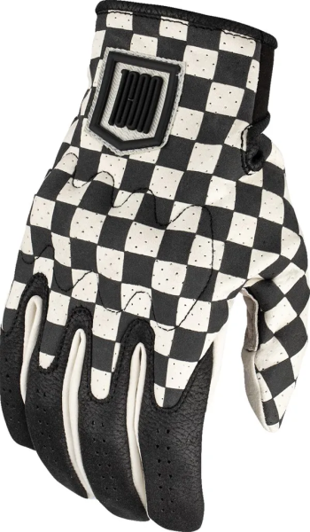 ICON Airform Slabtown Ce Gloves White, Black -2