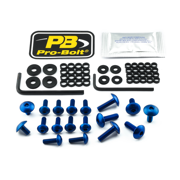 Fairing Bolt Kit For Honda Blue, 1, nordicamoto.ro