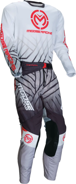 Tricou MOOSE RACING Sahara Black/White-1