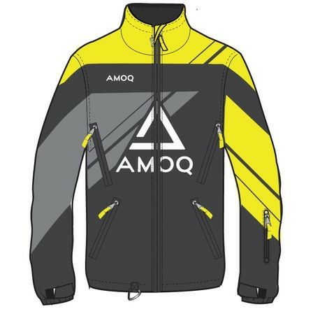 Geaca Snowmobil AMOQ Black/HiVis-1