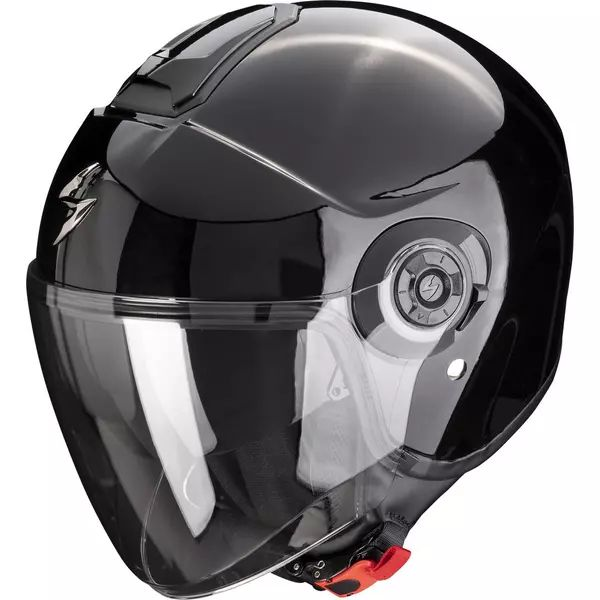 Cască SCORPION EXO CITY II SOLID cu fața deschisă/tip jiclor — Negru — XS, 2, nordicamoto.ro