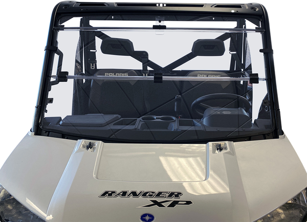 Deluxe Full Folding Windshield Clear -9