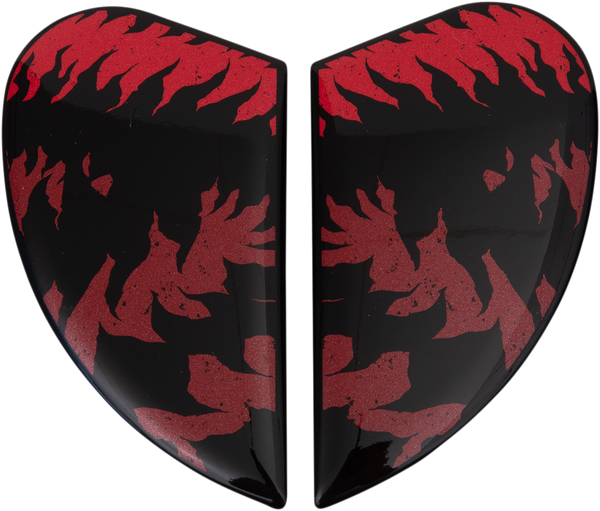 Placi laterale casca Icon Airform™ Black/Red