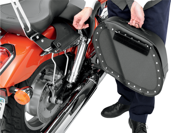 Drifter Saddlebags With Shock Cutaway Black, 2, nordicamoto.ro
