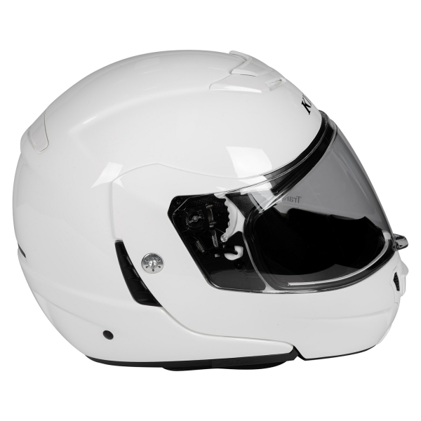 Cască Modulară Klim TK1200 Karbon ECE/DOT Gloss White-4