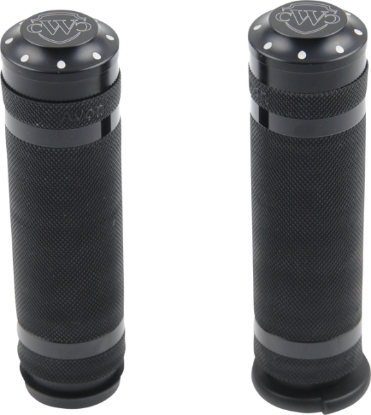 Hand Grips Black, Powder-coated, 2, nordicamoto.ro