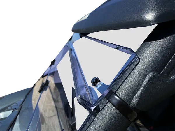 Deluxe Full Folding Windshield Clear -0