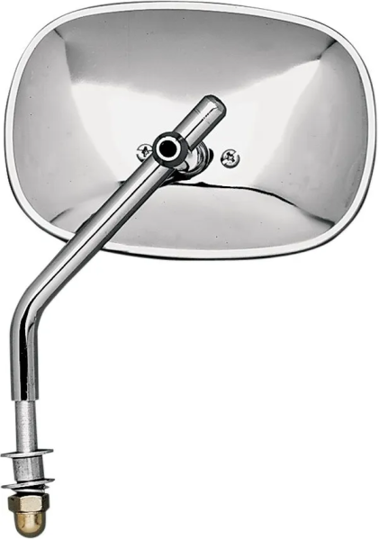 Stamped Steel Mirror Silver