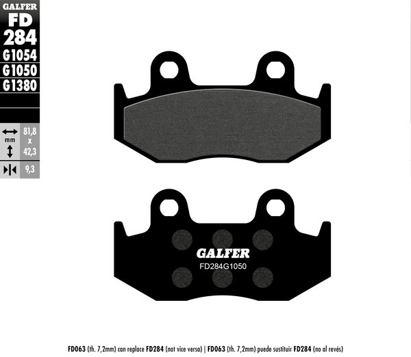 Brake Pad Orcanic, 1, nordicamoto.ro
